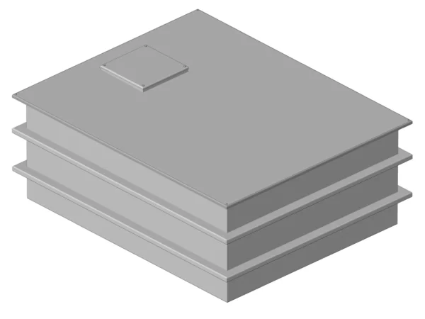 5000 Litres GRP One Piece Un-insulated Cold Water Storage Tank - (DP-5000) - AG