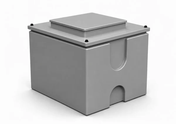 700 Litres GRP One Piece Insulated Cold Water Storage Tank - (DP-700) - AG