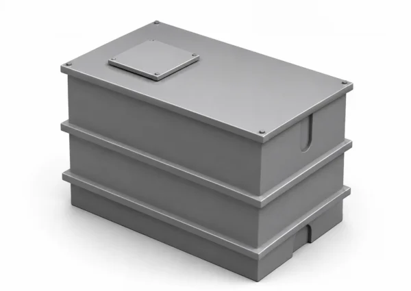 2501 Litres GRP One Piece Insulated Cold Water Storage Tank - (DP-2501) - AG